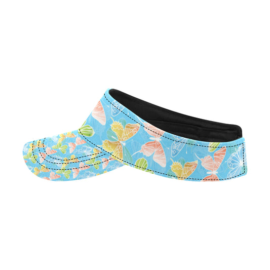 Butterfly Pattern Print Design 05 Unisex Sun Visor