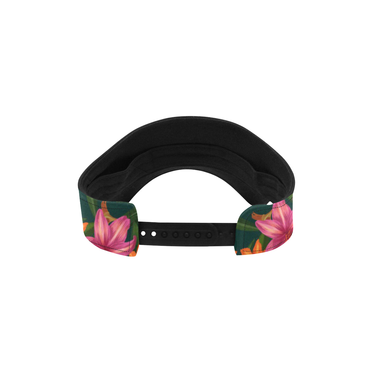 Amaryllis Pattern Print Design AL01 Unisex Sun Visor