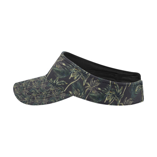 Palm Tree Background Design Print Unisex Sun Visor