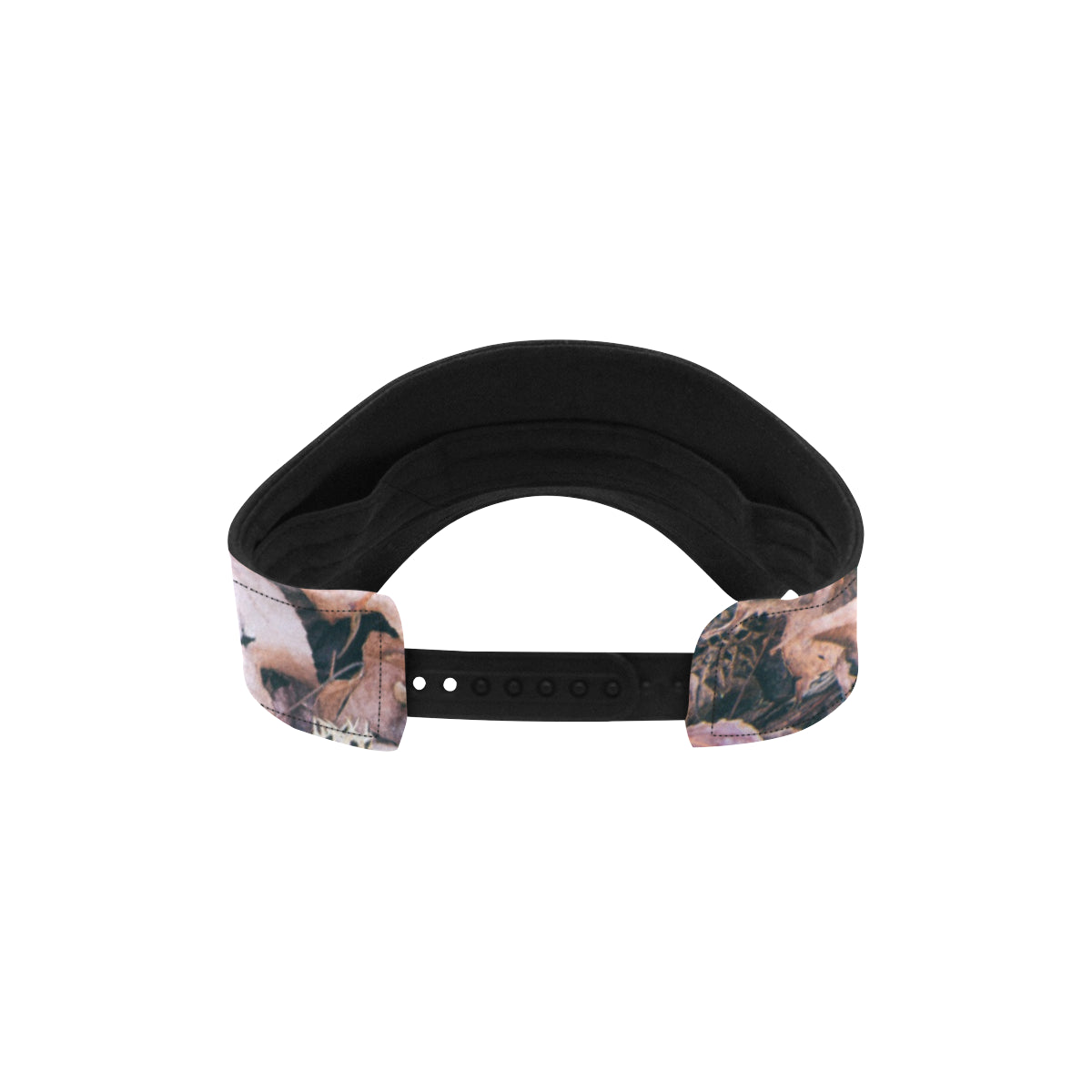 Camouflage Realistic Tree Leaf Print Unisex Sun Visor