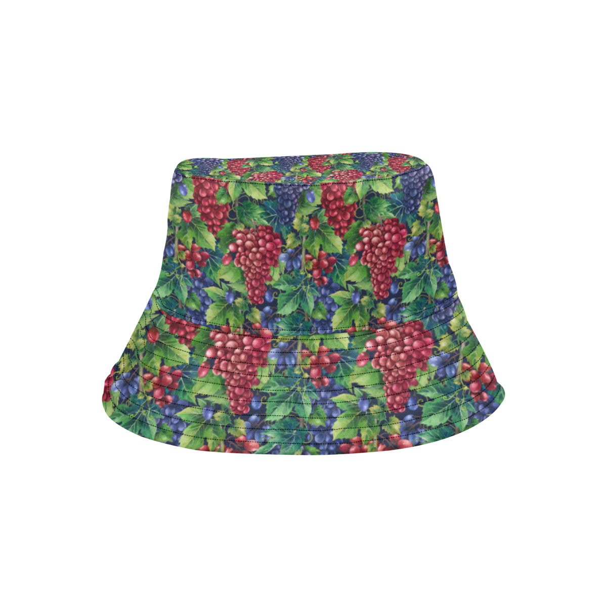 Grape Pattern Print Design GP02 Unisex Bucket Hat