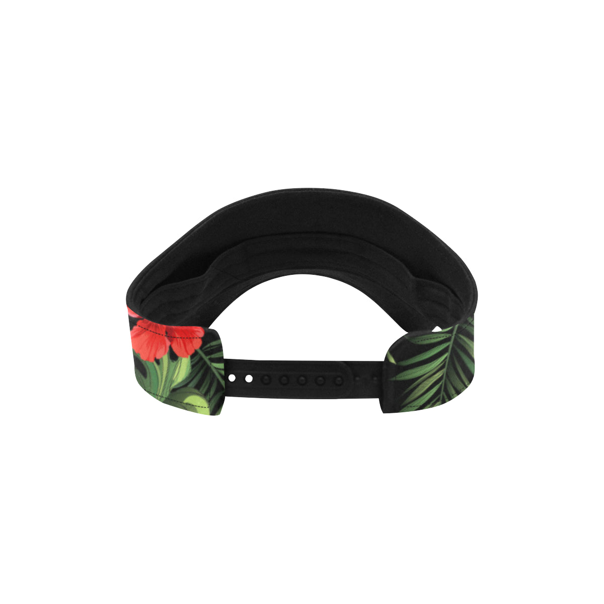 Red Hibiscus Tropical Unisex Sun Visor