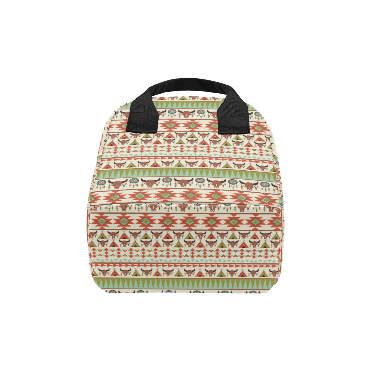 American indian Ethnic Pattern Insulated Lunch Bag