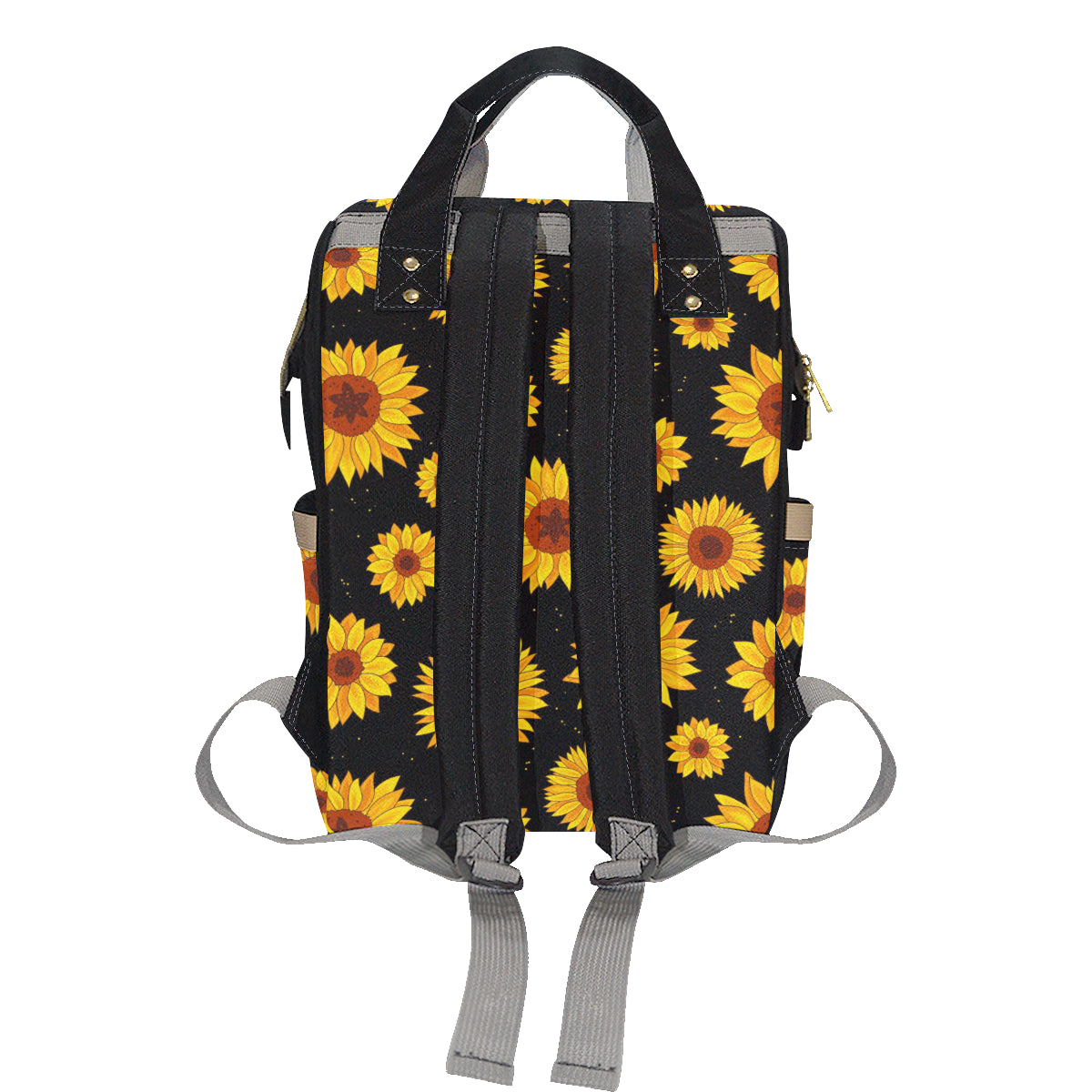 Sunflower Pattern Print Design SF09 Diaper Bag Backpack