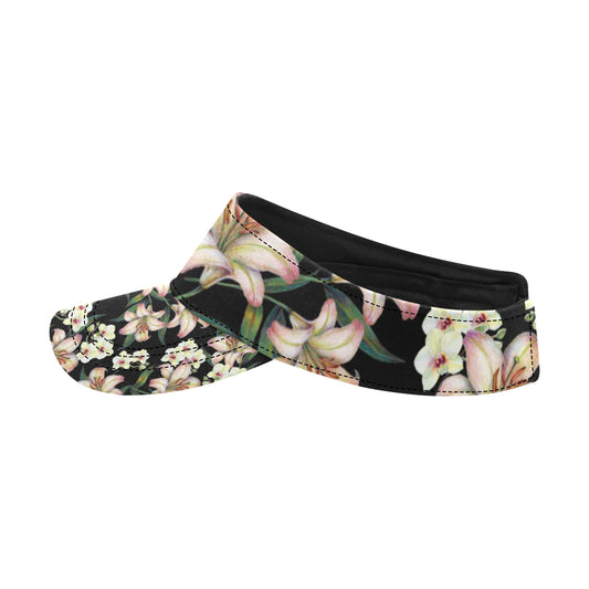 Lily Pattern Print Design LY03 Unisex Sun Visor