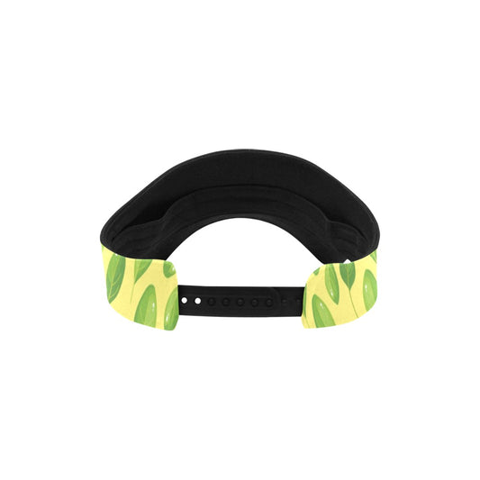 Spinach Print Design LKS302 Unisex Sun Visor
