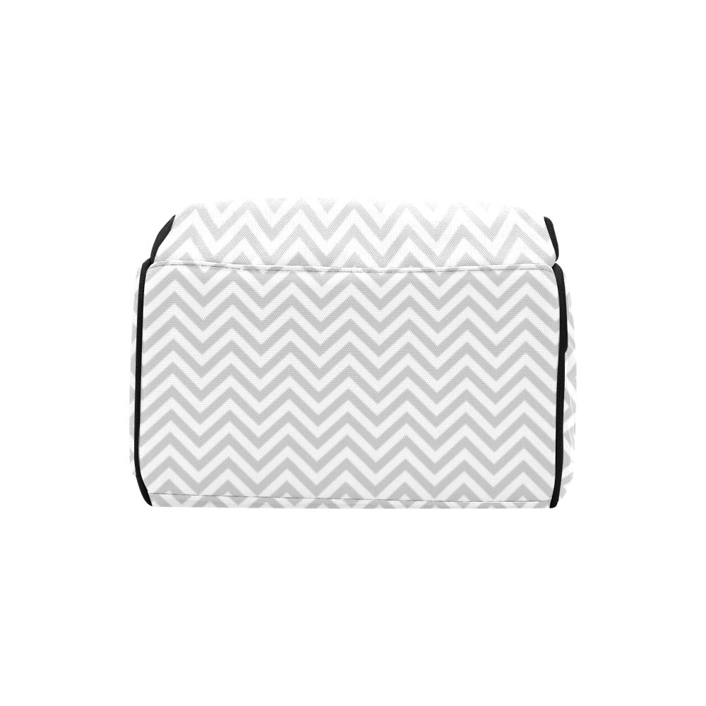 Chevron Print Design LKS401 Diaper Bag Backpack