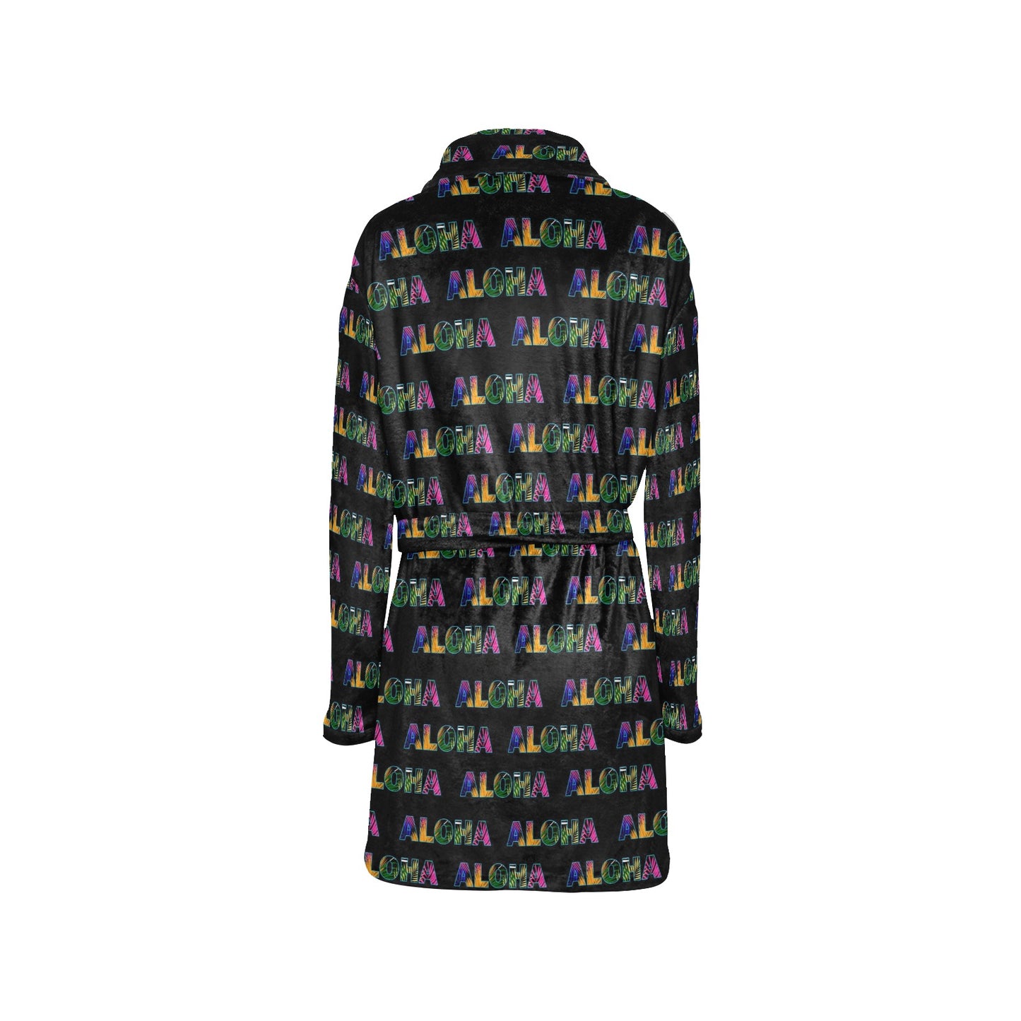Aloha Hawaii Neon Women's Fleece Robe