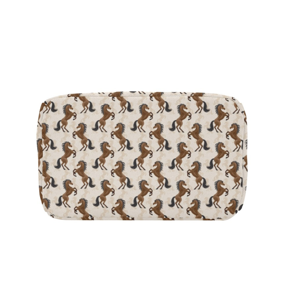 Horse Print Design LKS308 Insulated Lunch Bag