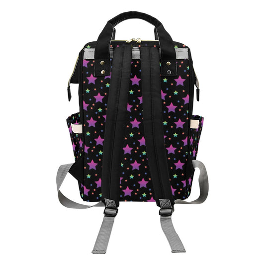 Star Print Design LKS305 Diaper Bag Backpack