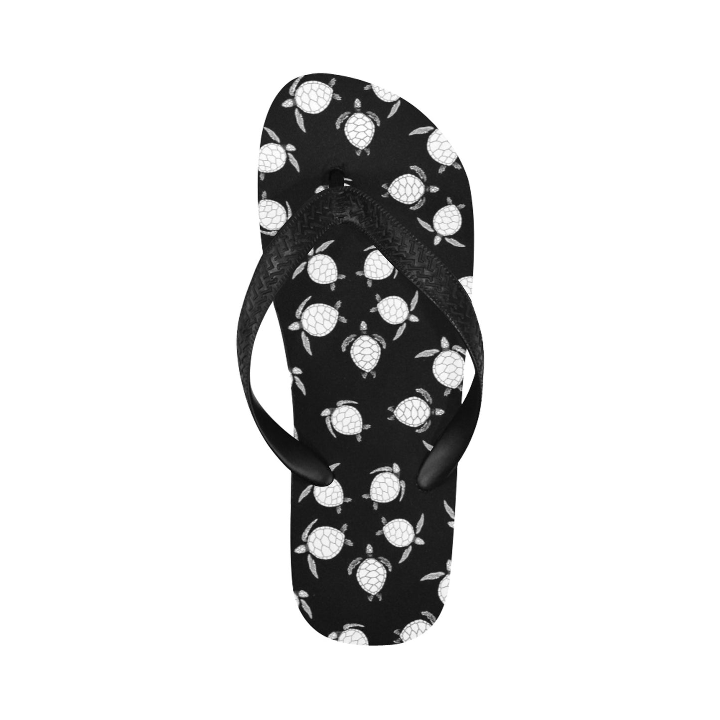 Sea Turtle Print Design LKS303 Flip Flops