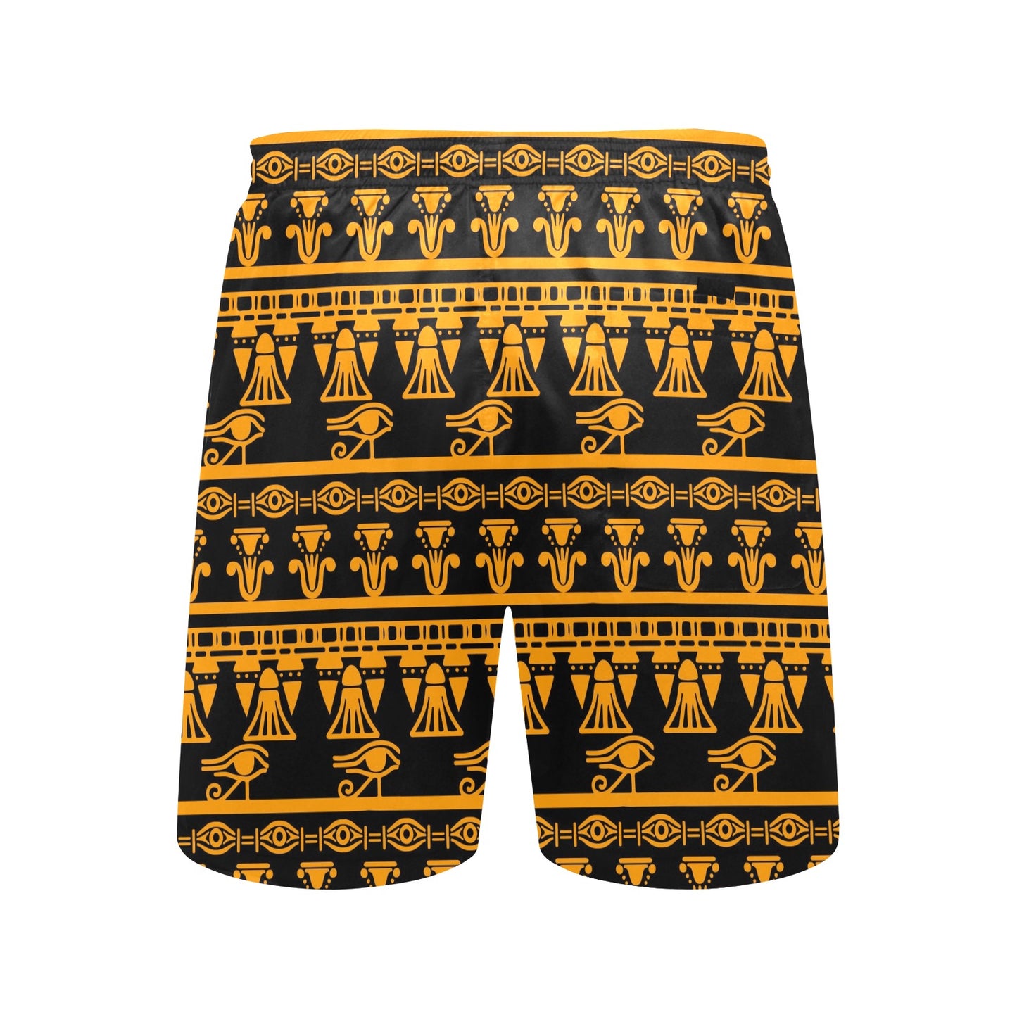Eye of Horus Tribal Egypt Pattern Men's Swim Trunks Beach Shorts