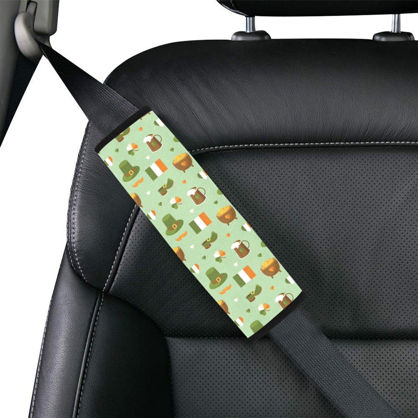 St Patricks Day Print Design LKS302 Car Seat Belt Cover