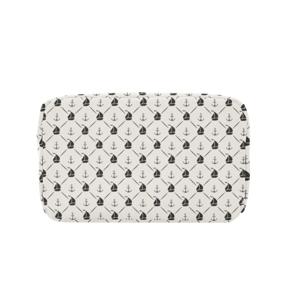 Sailboat Print Design LKS302 Insulated Lunch Bag