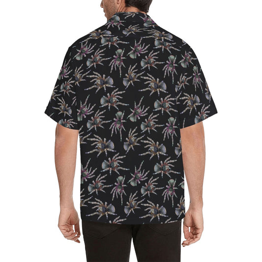 Tarantula Print Design LKS402 Men's Men's Hawaiian Shirt