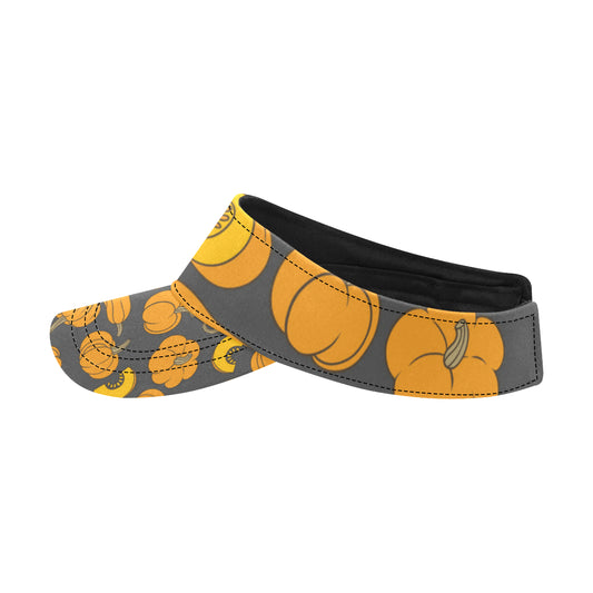 Pumpkin Pattern Print Design A03 Unisex Sun Visor