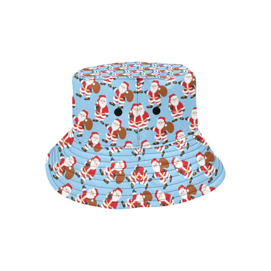 Santa Christmas Themed Print Design LKS305 Unisex Bucket Hat