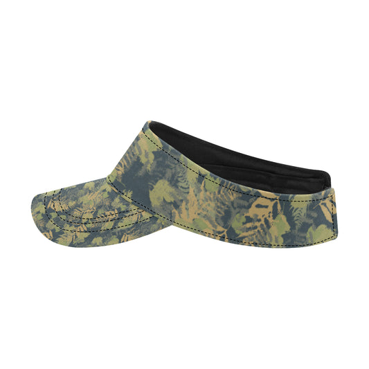 Camouflage Tropical Pattern Print Design 04 Unisex Sun Visor