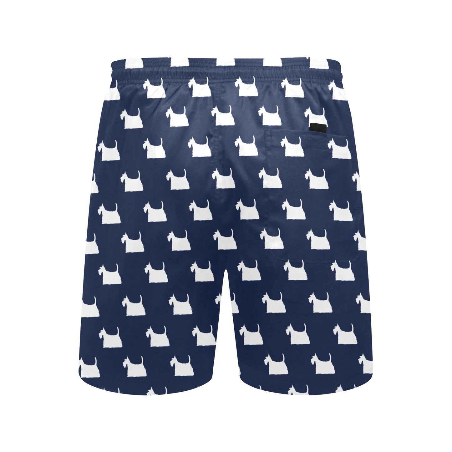 Scottish Terriers Print Design LKS303 Men's Swim Trunks Beach Shorts