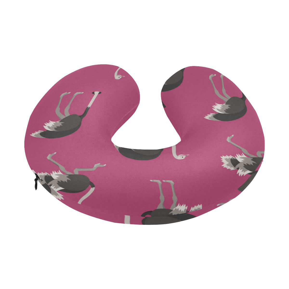 Emu Pattern Print Design 02 U-Shaped Travel Neck Pillow