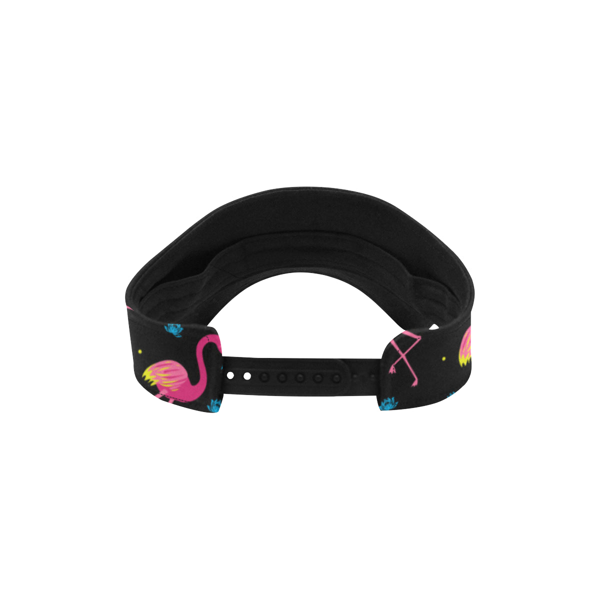 Flamingo Pink Neon Print Pattern Unisex Sun Visor