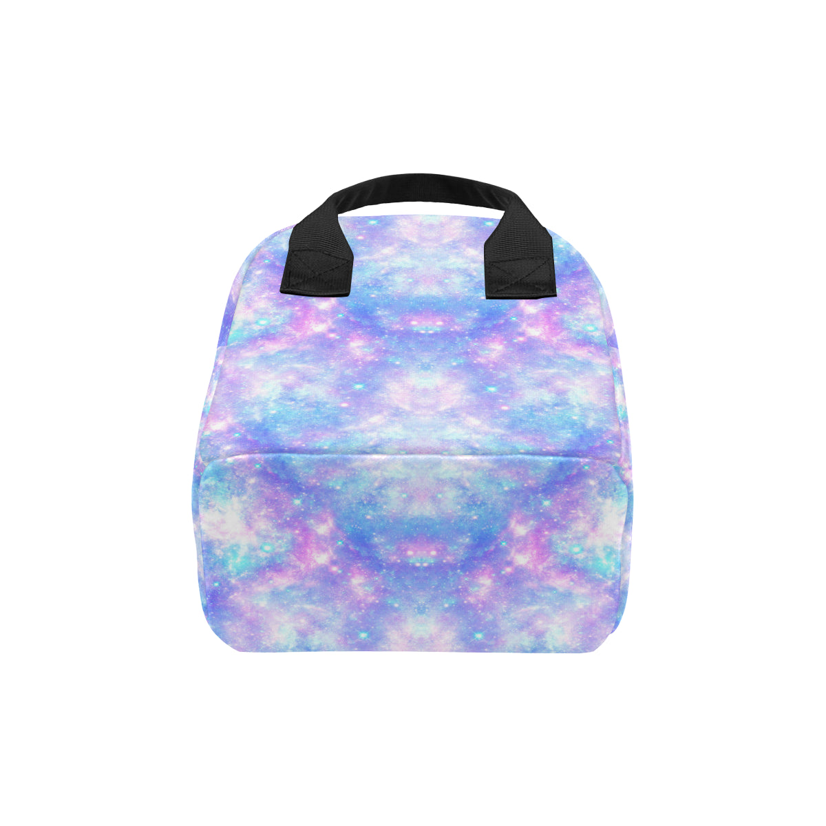 Galaxy Stardust Pastel Color Print Insulated Lunch Bag