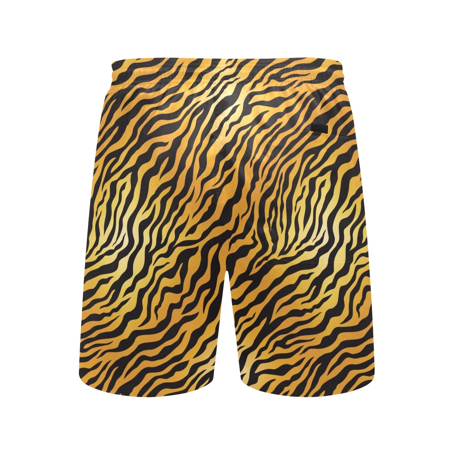 Tiger Print Design LKS302 Men's Swim Trunks Beach Shorts