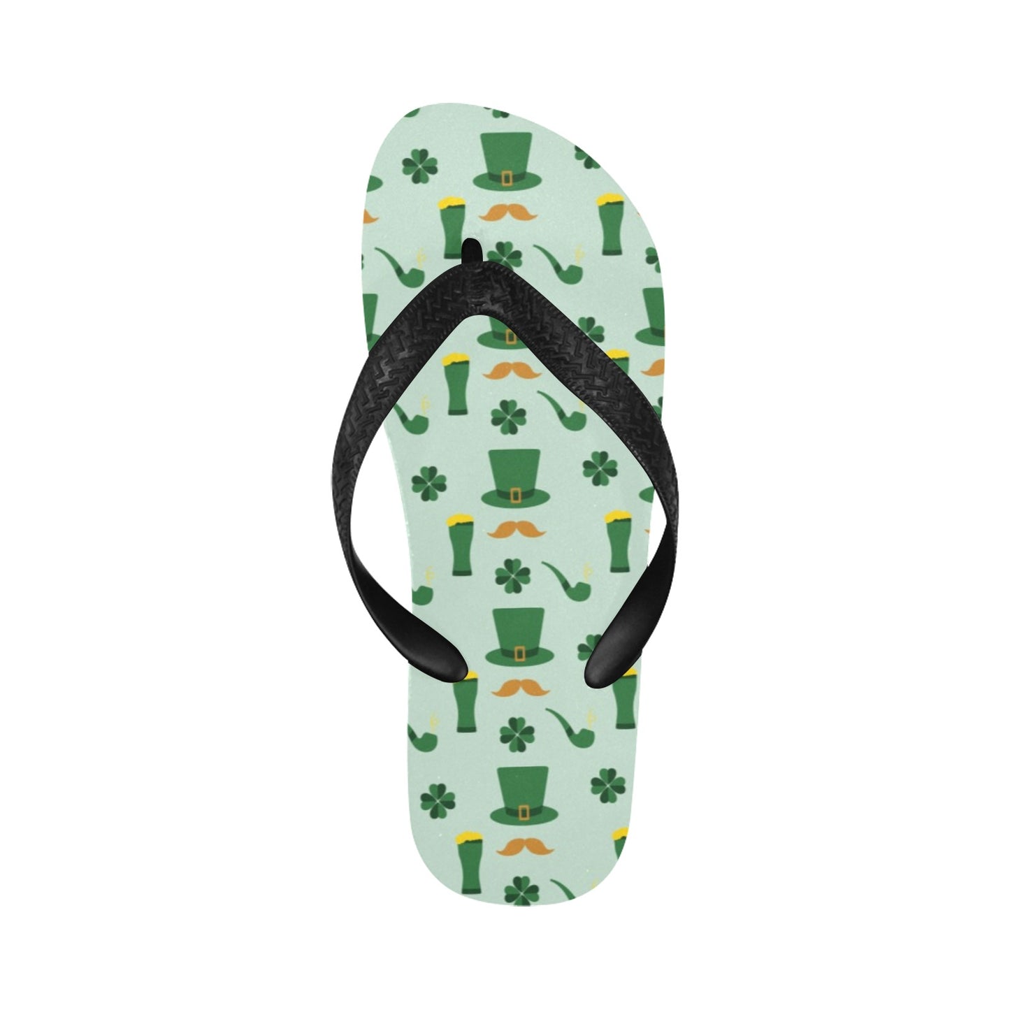 St Patricks Day Print Design LKS304 Flip Flops