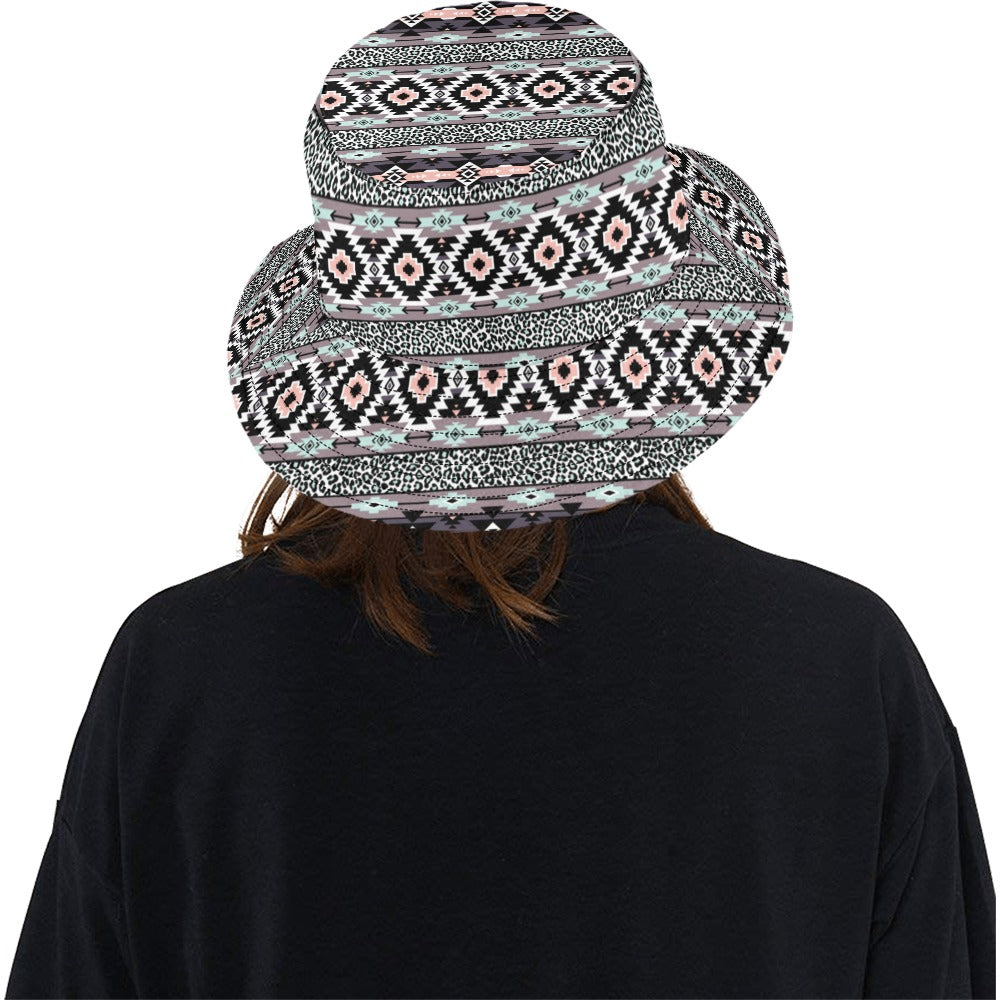 Safari Pattern Print Design LKS302 Unisex Bucket Hat