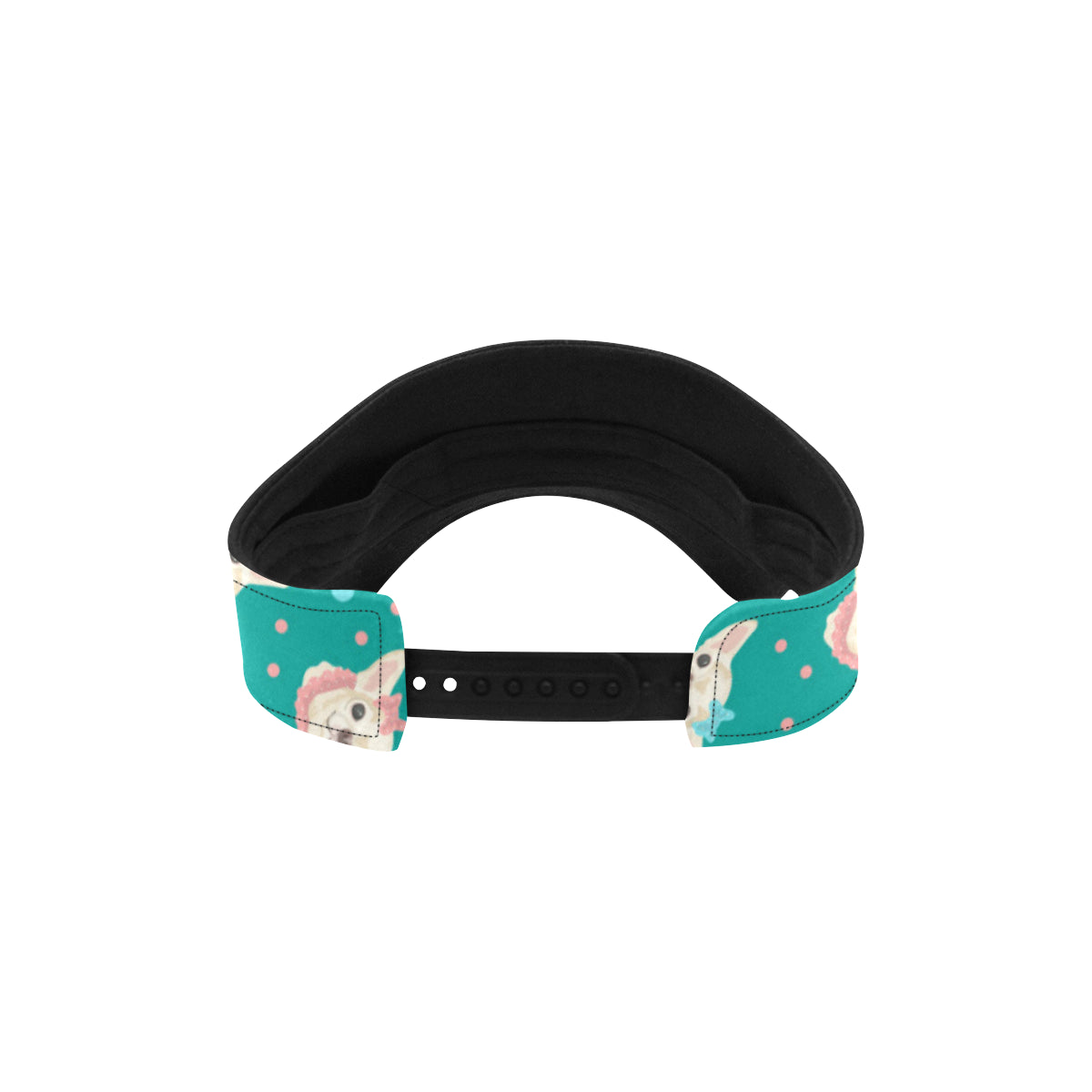 Chihuahua Polka Dot Pattern Unisex Sun Visor