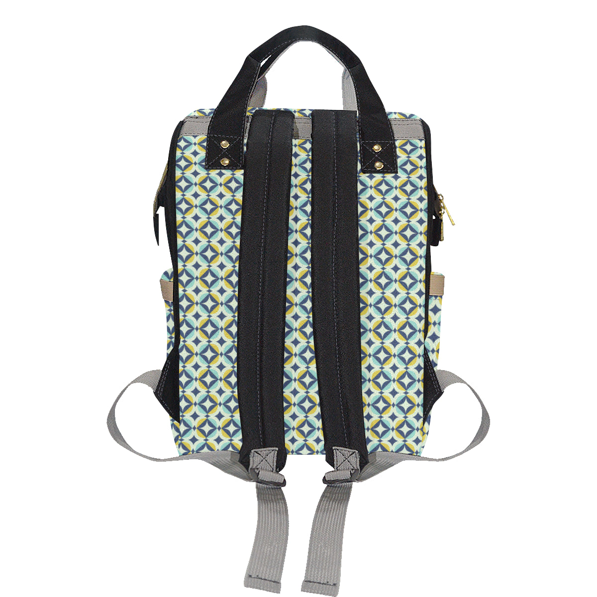 Swedish Design Pattern Diaper Bag Backpack