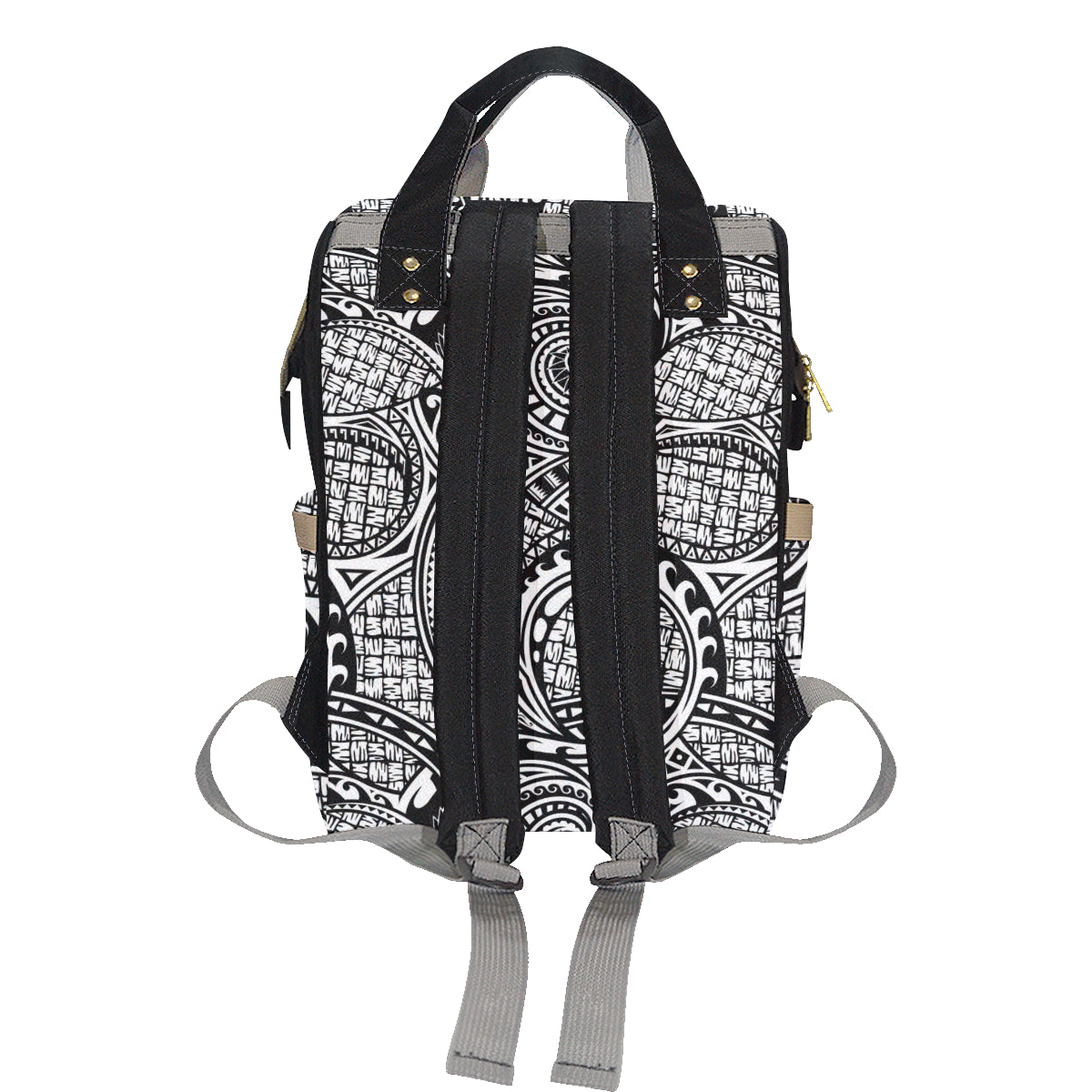 Polynesian Tribal Pattern Diaper Bag Backpack
