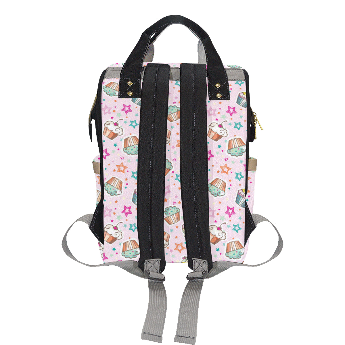 Cupcake Pattern Print Design CP03 Diaper Bag Backpack