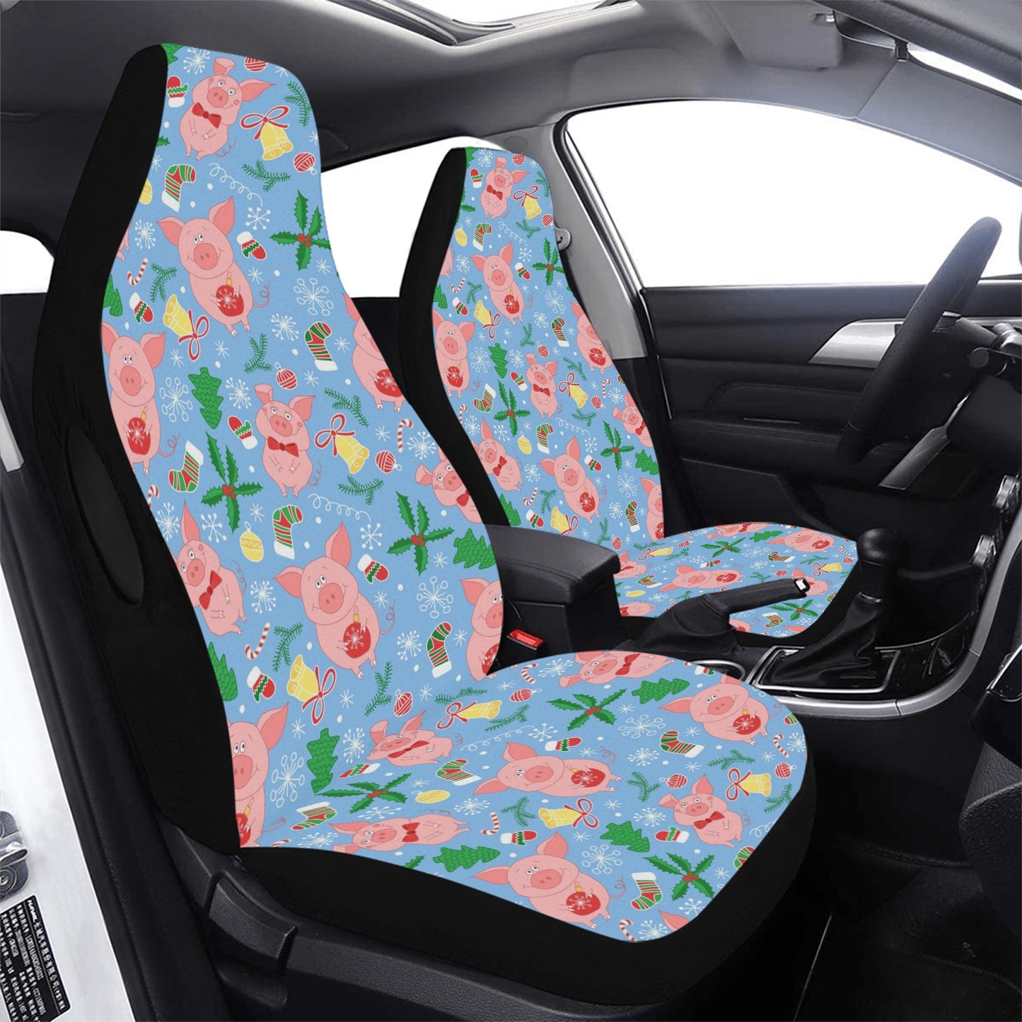 Pig Print Design LKS404 Car Seat Covers