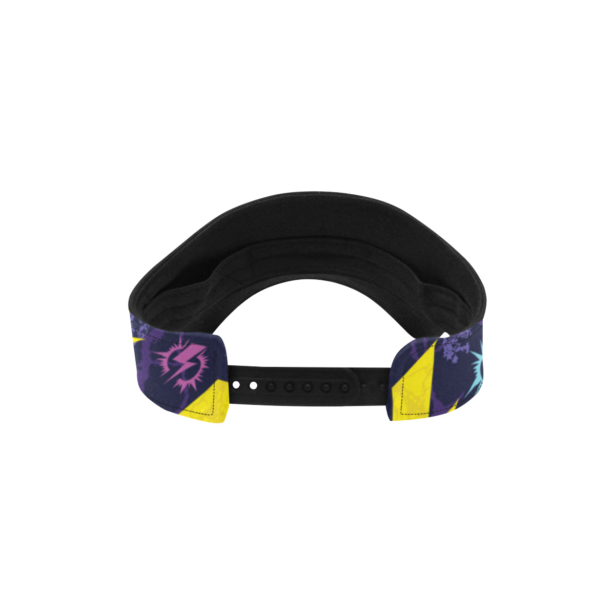 Lightning Thunder Pattern Print Design 01 Unisex Sun Visor