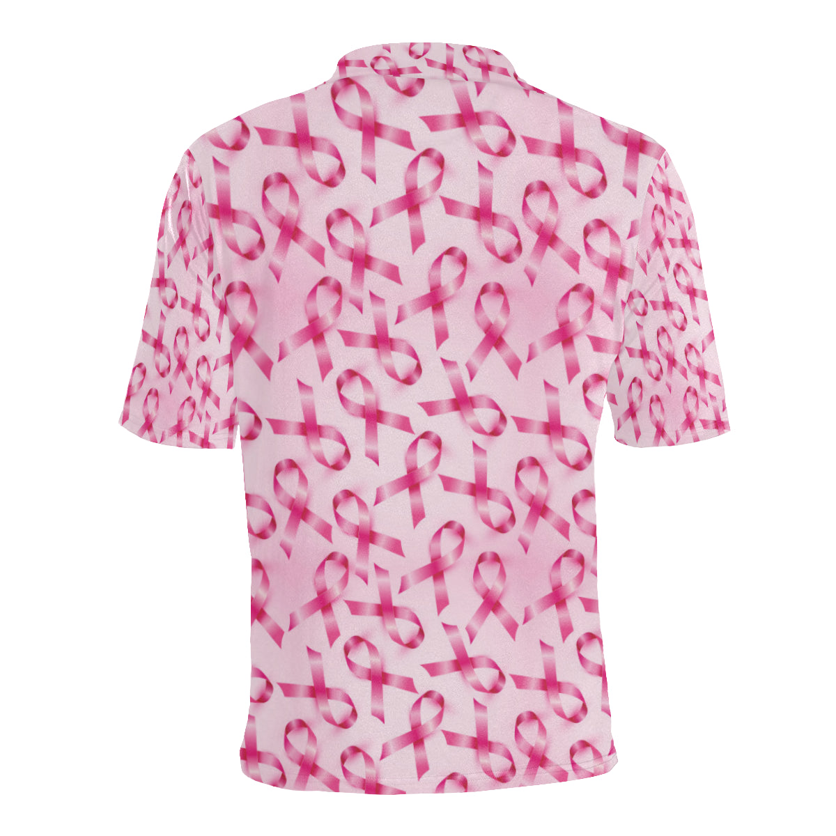 Breast cancer Pattern Print Design 04 Men Polo Shirt
