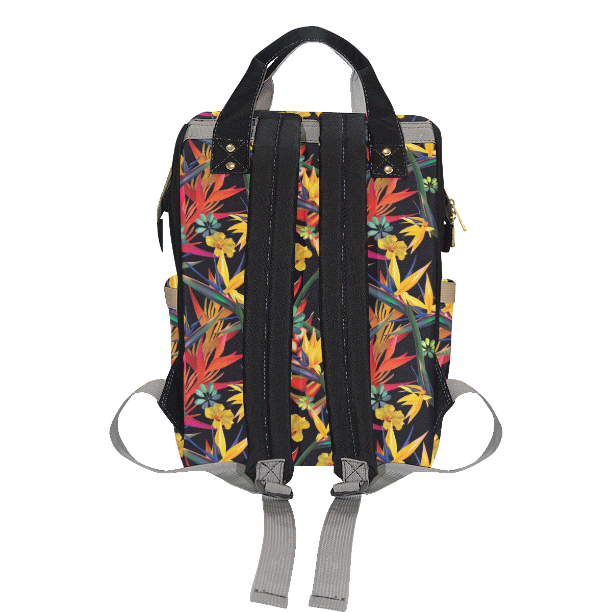 Bird Of Paradise Pattern Print Design BOP016 Diaper Bag Backpack