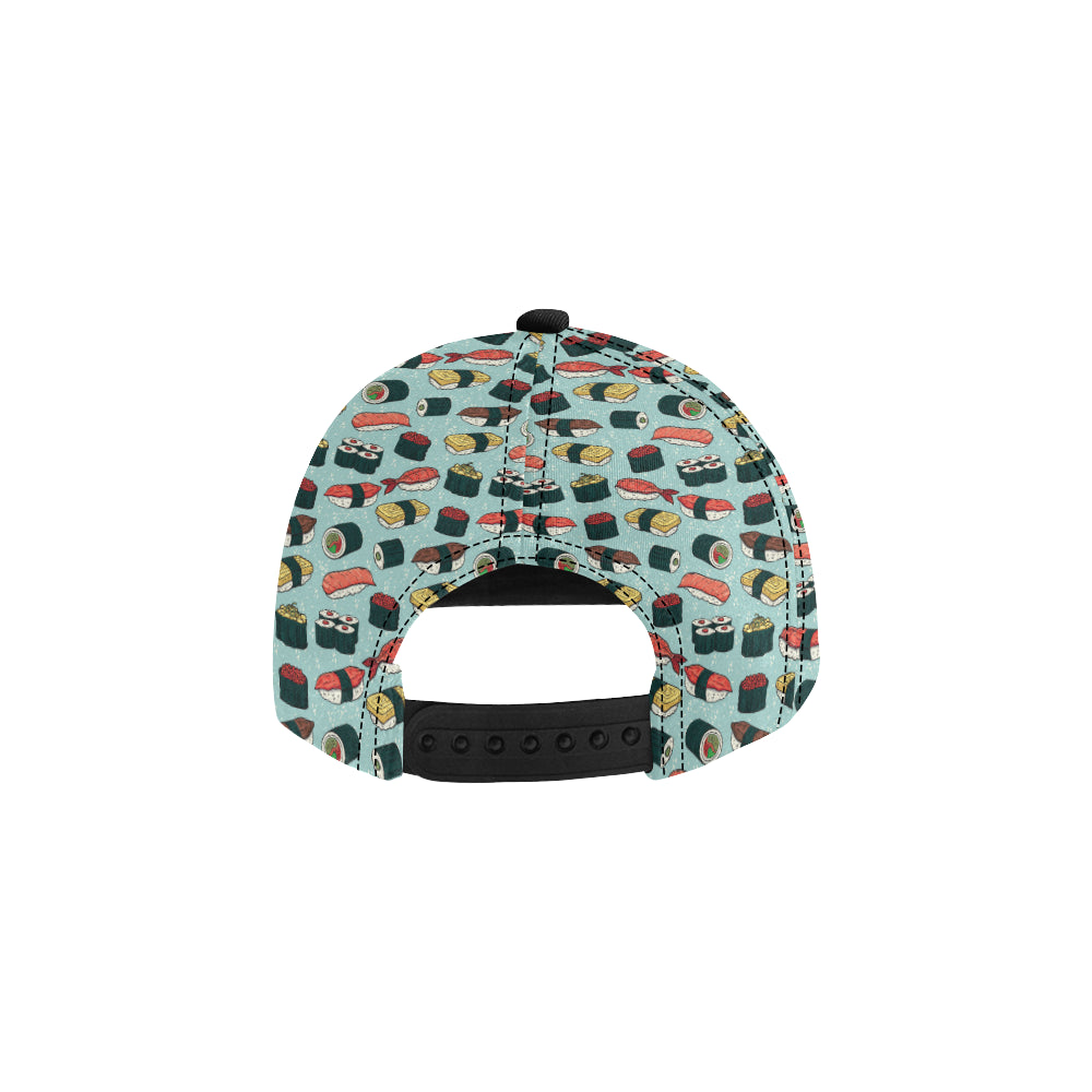 Sushi Pattern Design Snapback Cap