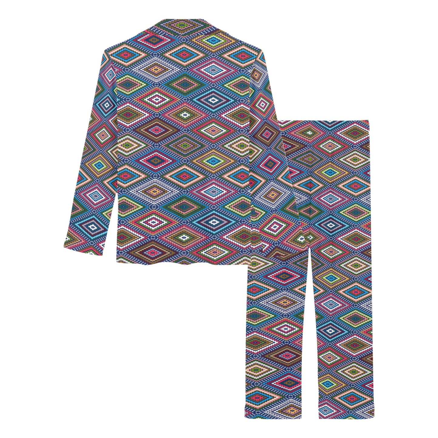 Southwestern Design Women's Long Pajama Set
