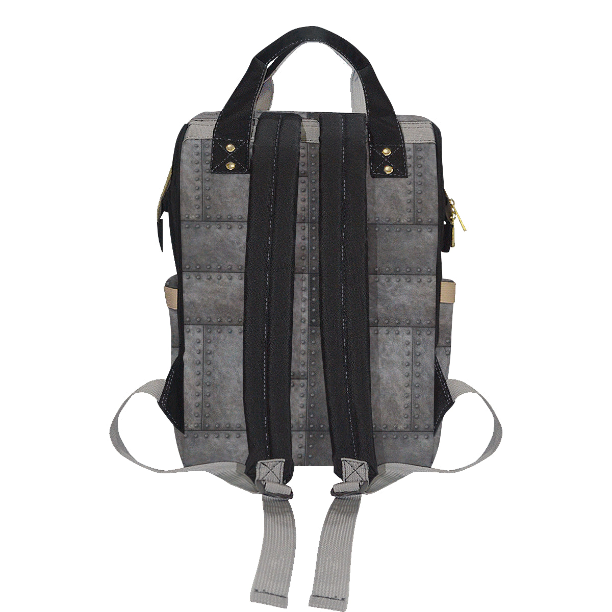 Armor Pattern Print Design 02 Diaper Bag Backpack