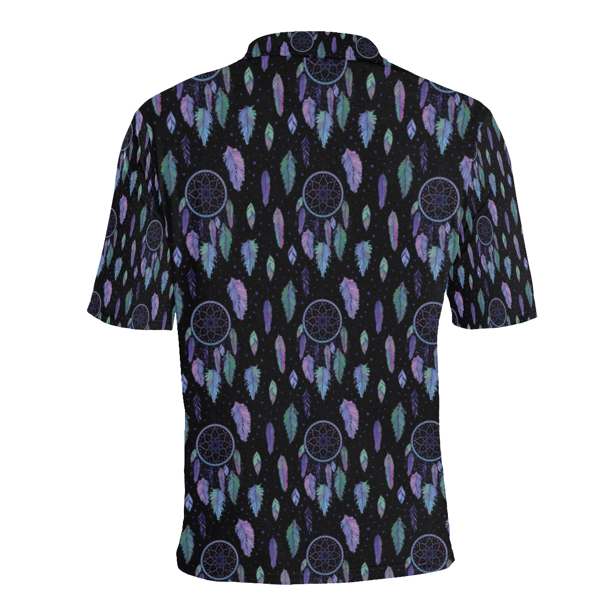 Dream Catcher Tribal Design Men Polo Shirt