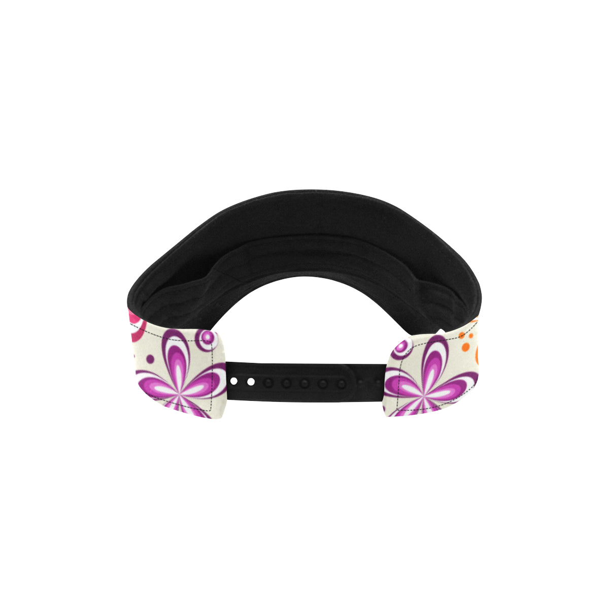 Flower Power Colorful Design Print Unisex Sun Visor