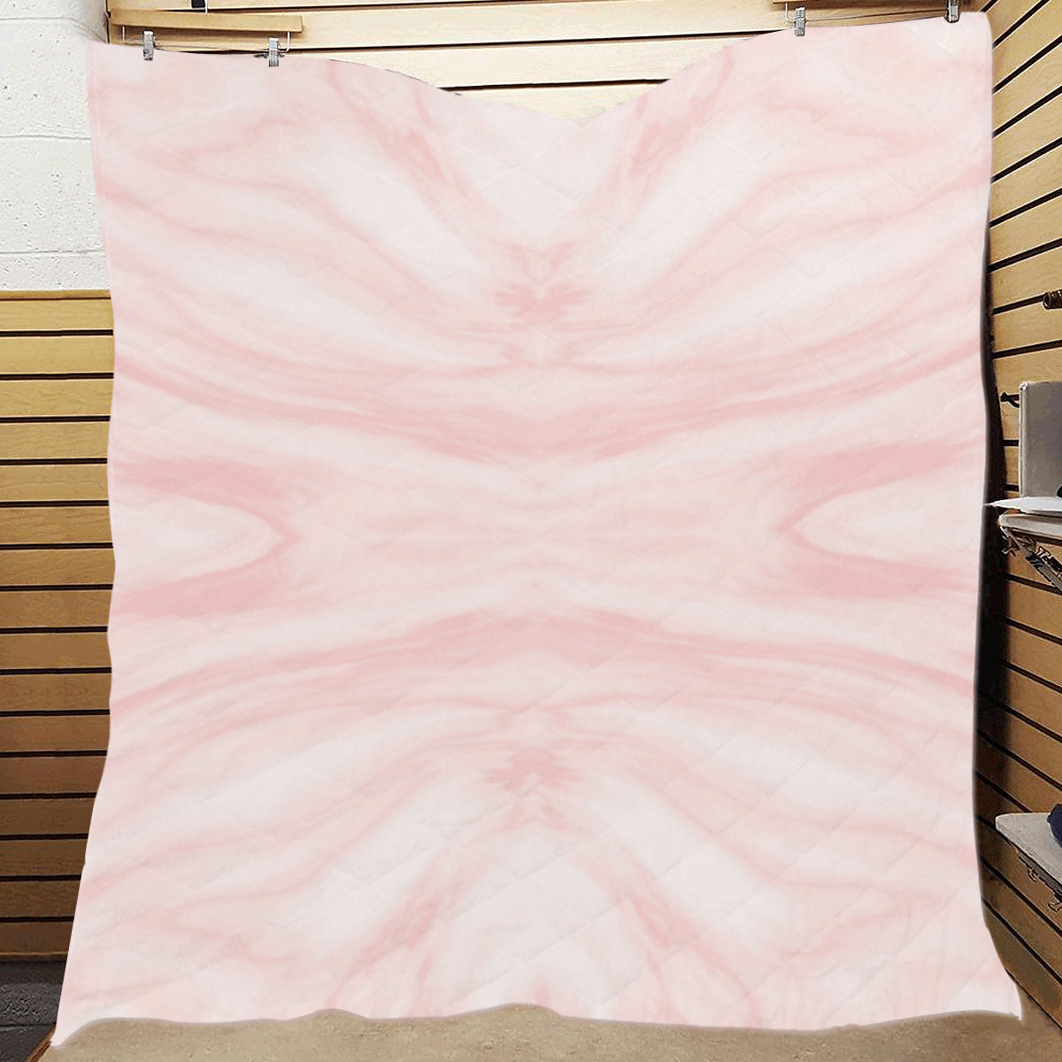 Marble Pattern Print Design 03 Premium Quilt