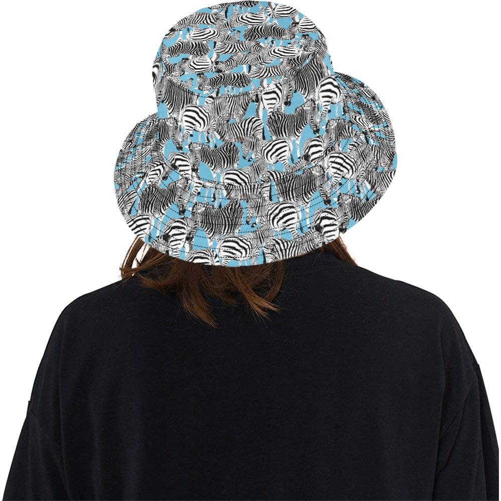 Zebra Print Design LKS305 Unisex Bucket Hat