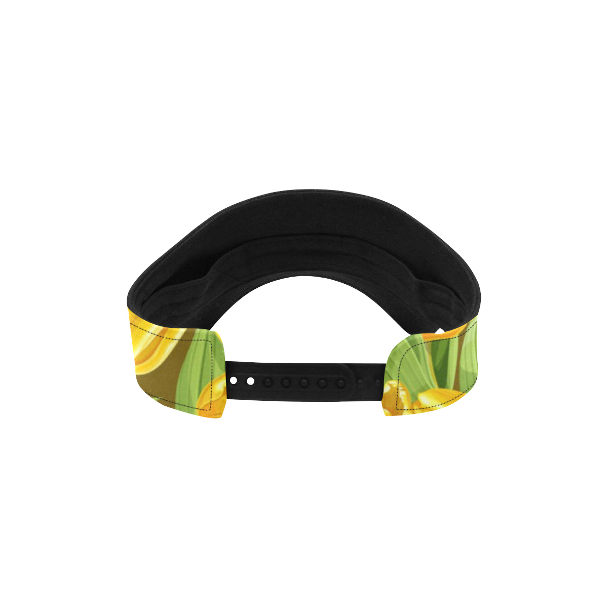 Tulip Yellow Pattern Print Design TP010 Unisex Sun Visor