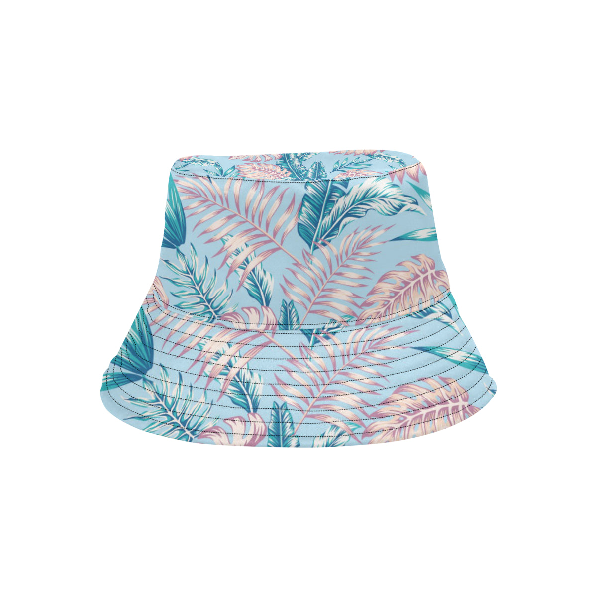 Tropical Flower Pattern Print Design TF01 Unisex Bucket Hat