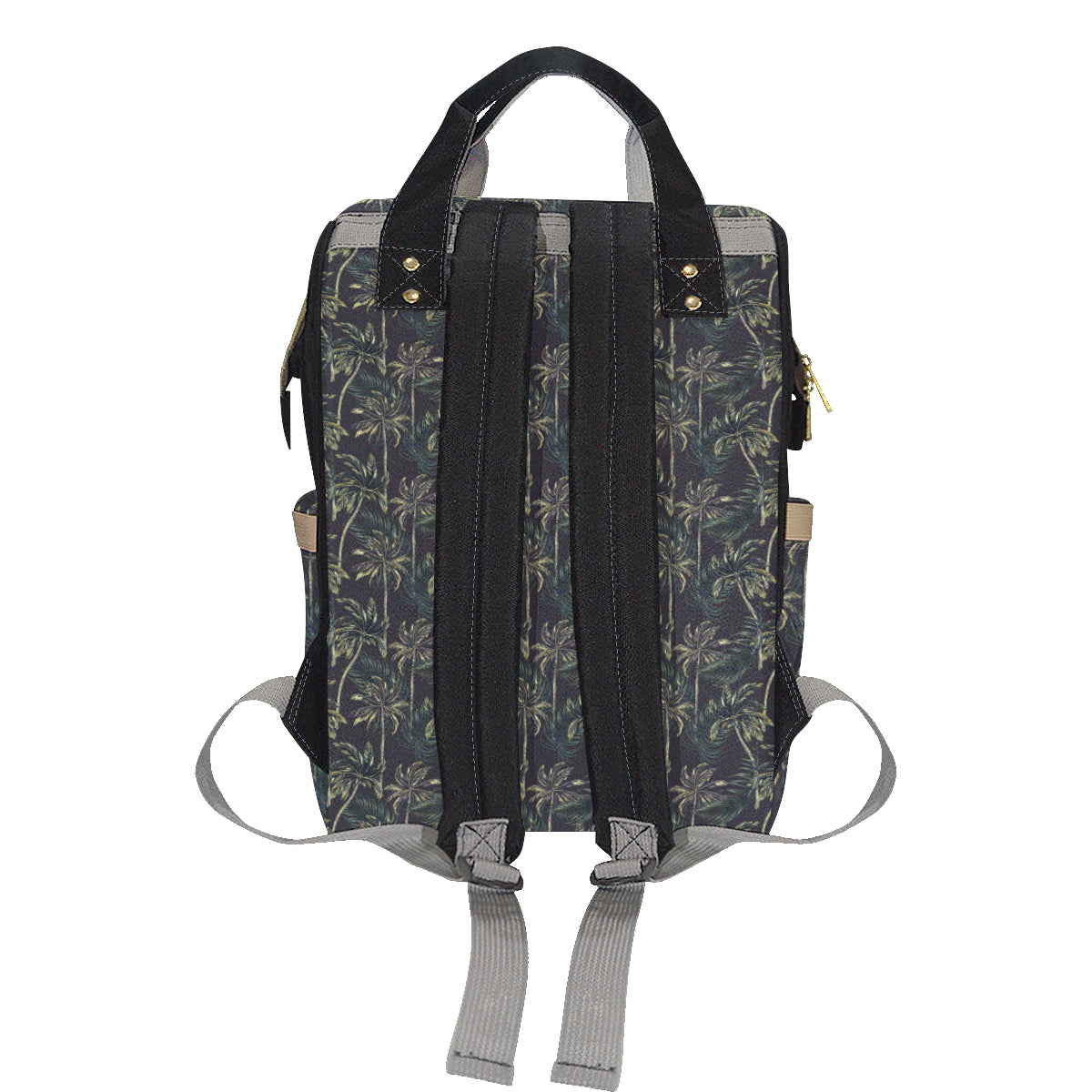 Palm Tree Background Design Print Diaper Bag Backpack