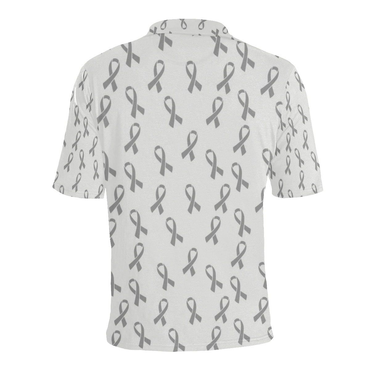 Brain cancer Pattern Print Design 01 Men Polo Shirt