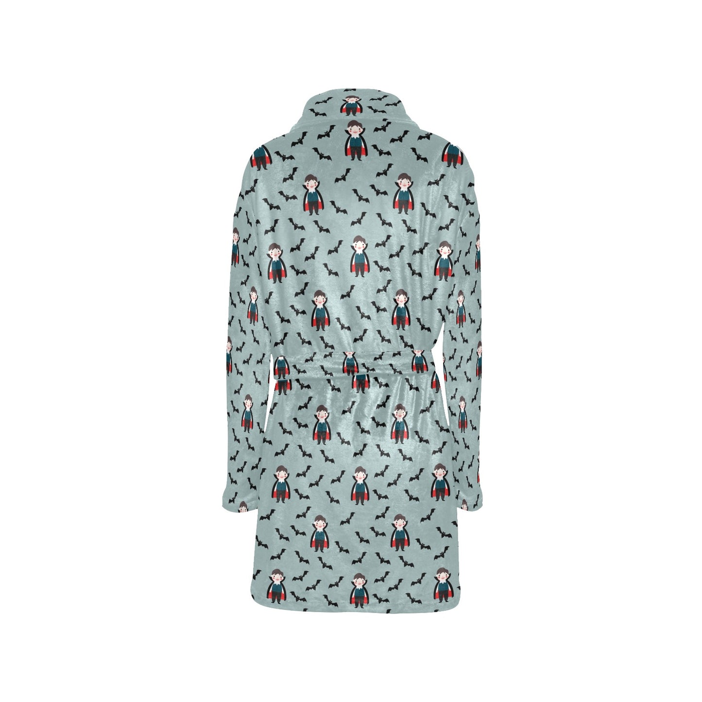 Vampire Print Design LKS304 Women's Fleece Robe