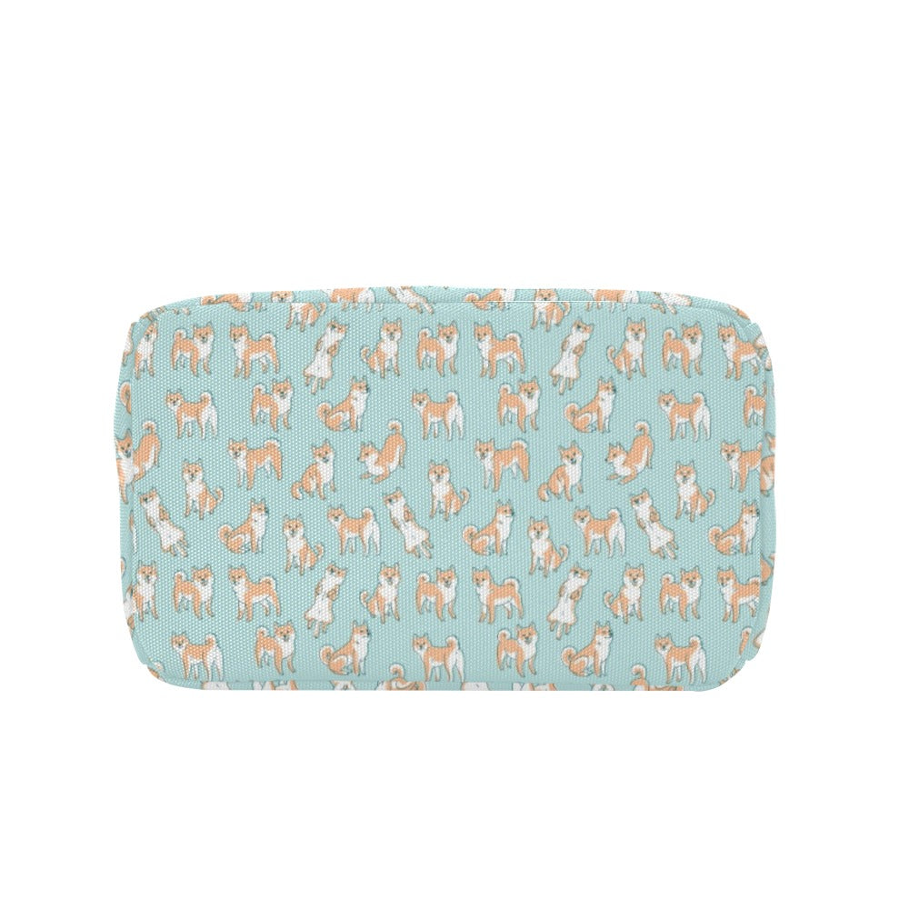 Shiba Inu Print Design LKS304 Insulated Lunch Bag